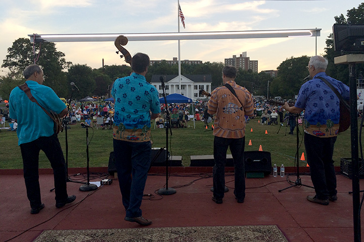 SloGrass Concert on the Green in Framingham, MA - 2015